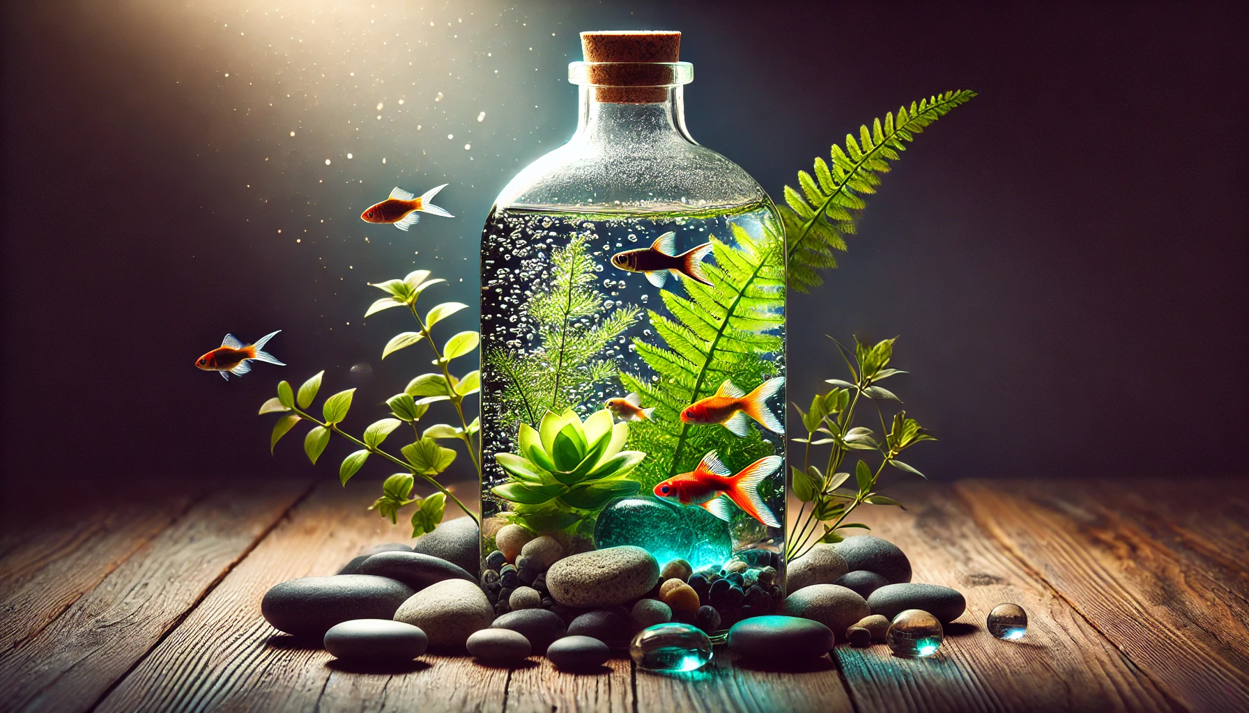 手軽に始めるボトルアクアリウムの魅力とデザインアイデア