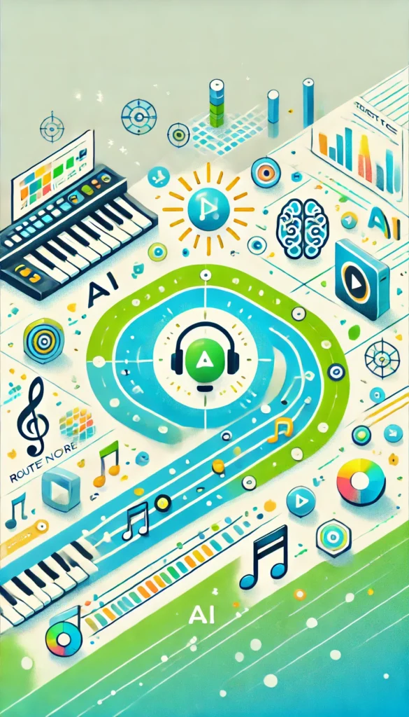 AIが導く音楽収益化の新時代：RouteNoteとTuneCoreを活用