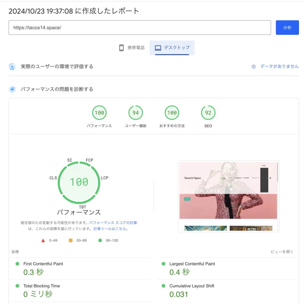 チューニングしてしばらくして100に