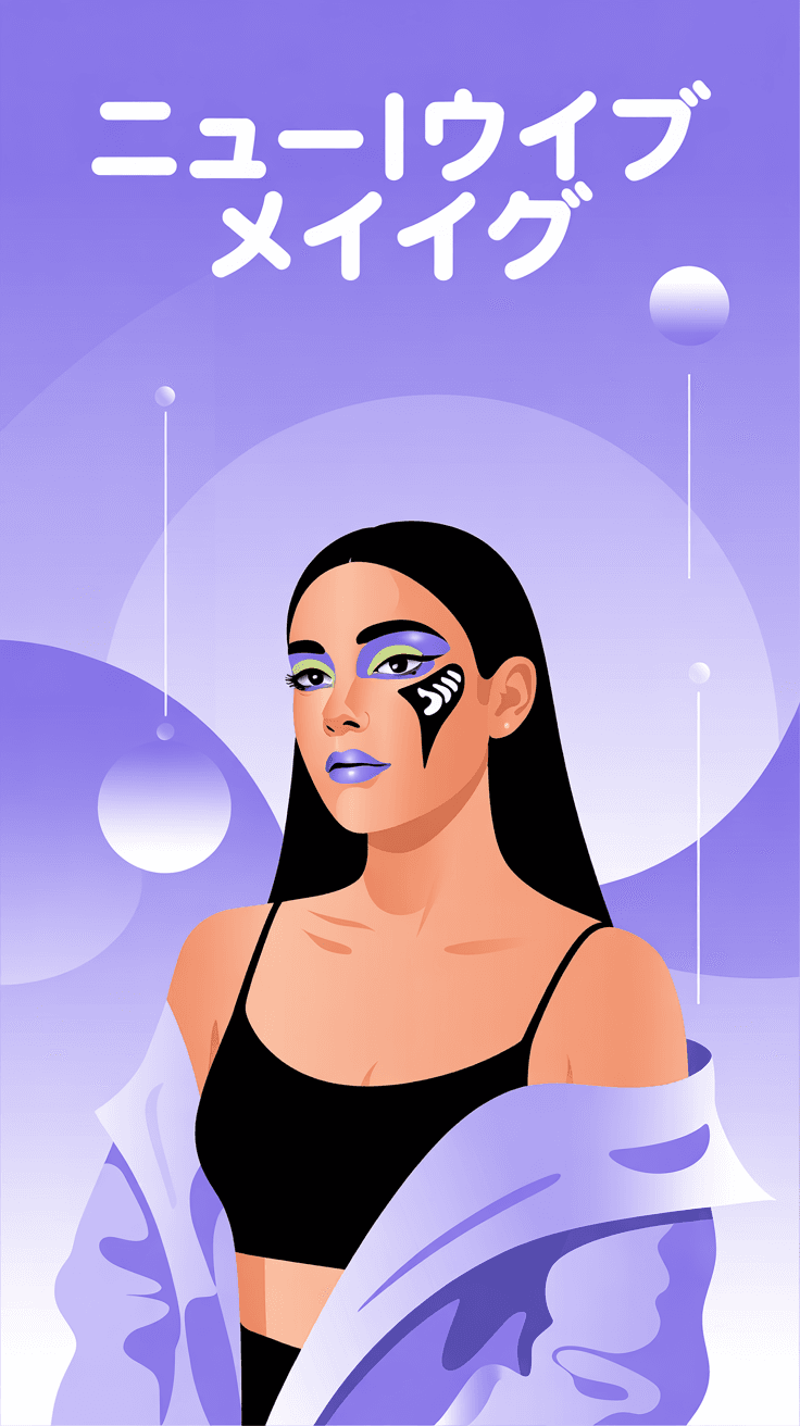 【2025年Pinterestトレンド】オーラ・ビューティーとニューウェーブメイクの世界